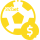 Aposte em esportes do mundo todo no 32bet!